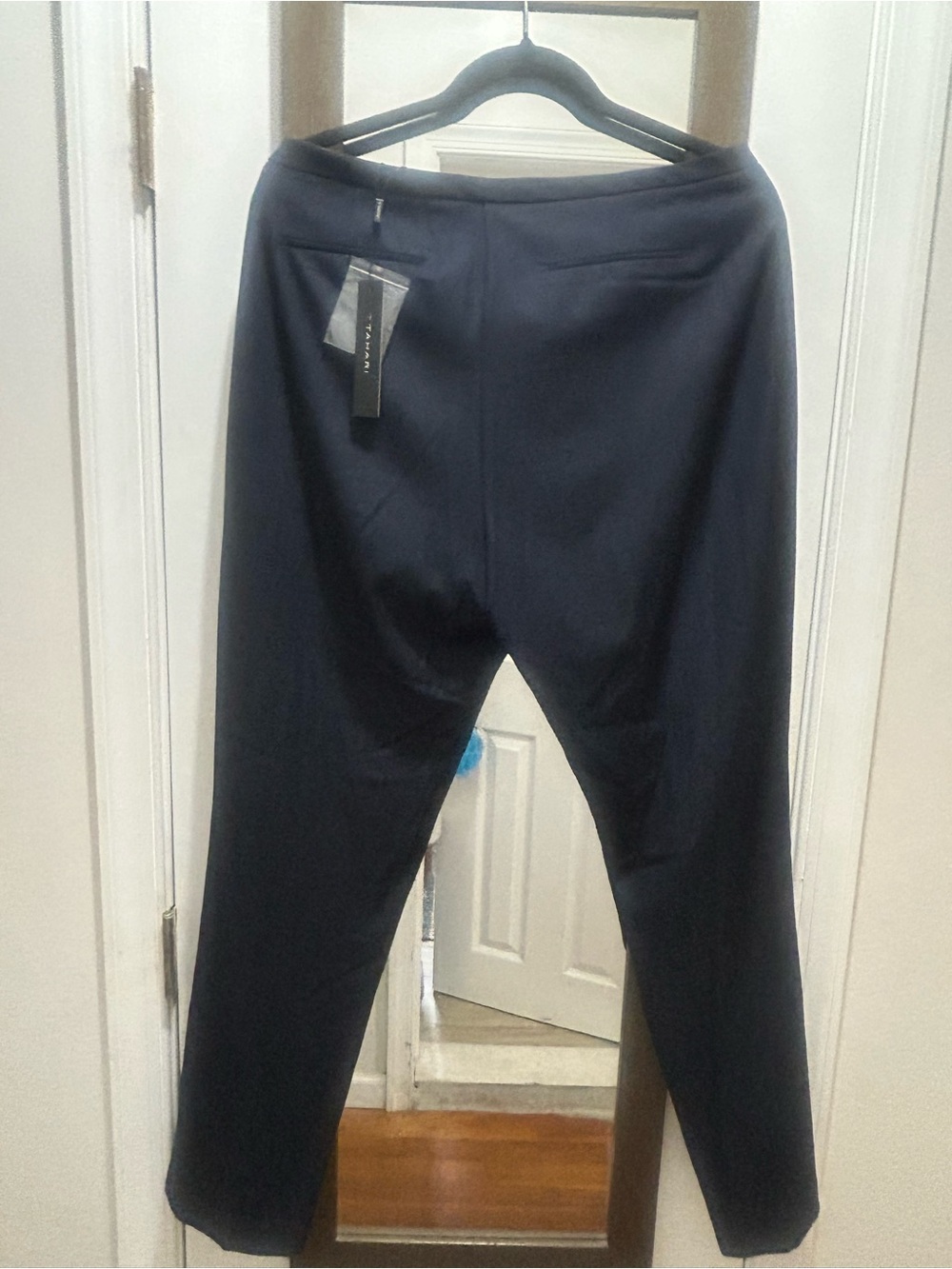 T Tahari Navy Women's Dress Pants